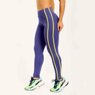 Imagem de Legging Temptation Azul Dusk Poliamida Donna Carioca-Feminino