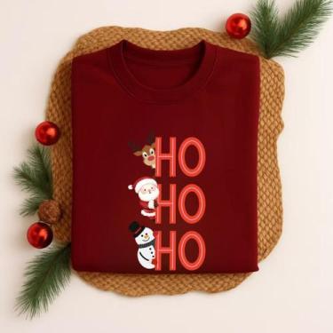 Imagem de Camiseta Natal Família Personalizada Estampa Fofa Festas - NoBrand, Ve