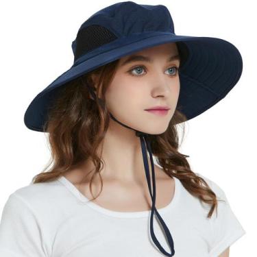 Imagem de Chapéu de sol EINSKEY Wide Brim UPF 50+ com proteção UV à prova d'água