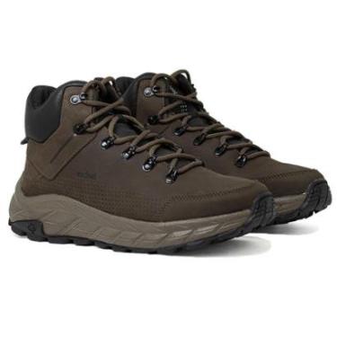 Imagem de Bota Masculina Macboot Adventure Laguna Couro Cadarço Cano Médio Original LAGU02-Masculino