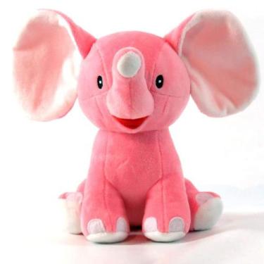 Imagem de Pelúcia Elefante Feliz Rosa +2m Love