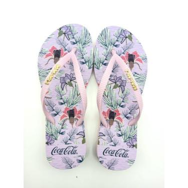 Imagem de Chinelo Coca-Cola Shoes Super Tropicale Feminino Adulto Ref CC3422, 36