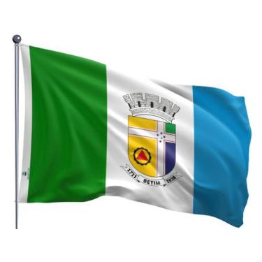 Imagem de Bandeira do Município de Betim Uma Face Estampada Tamanho 70x100cm - Q