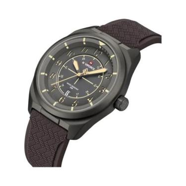 Imagem de Relógio De Pulso Masculino À Prova d'Água 30M Com Pulseira De Silicone