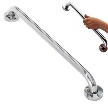 Imagem de Barra Alça Apoio 60cm Suporte Anti Queda Idoso Segurança Box - Imagine