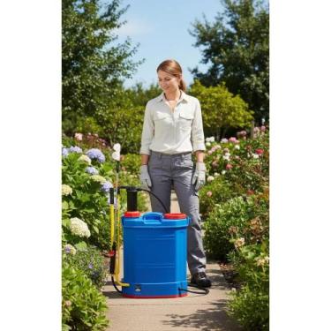 Imagem de Pulverizador Costal 20L: Elétrico/Manual, 3 Bicos, Leve - Congratulati