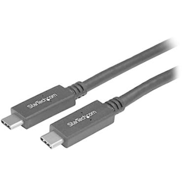 Imagem de StarTech. Cabo USB C para USB C de 1 m - USB 3.1 (10Gbps) - 4K - USB-IF - Carregamento e sincronização - Cabo USB tipo C para tipo C - Cabo USB tipo C (USB31CC1M)