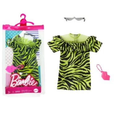 Barbie Roupas e Acessórios Vestido Fogo Calça HJT34 Mattel - Ri Happy