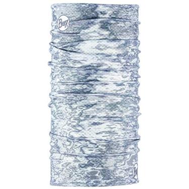 Imagem de BUFF CoolNet Polaina de pescoço UV XL, proteção solar FPS 50, respirável, bandana refrescante, versátil, máscara facial de secagem rápida, GG, Camuflagem branca, tamanho �nico