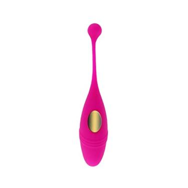 Imagem de Vibrador Ovo Sem Fio Com Controle Remoto Consolo Feminino Massageador Estimulador Clitóris e Ponto G Oval Brinquedo Sexual Zatla (Rosa)