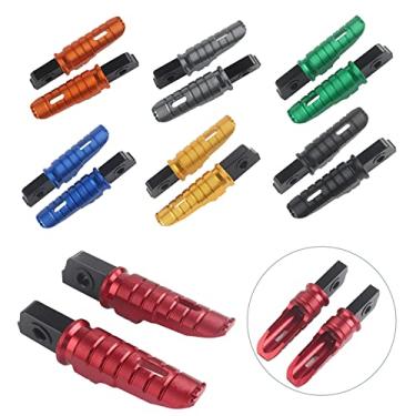 Imagem de FINMOKAL Para Aprilia RS125/150/TUONO125 CNC liga de alumínio apoios de pés dianteiros Peg