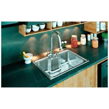 Imagem de Kit Cuba Gourmet Arell Kameel Inox Escovado Inox