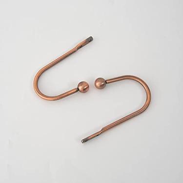 Imagem de Gancho de cortina de liga de zinco galvanizado é um par de acessórios de cortina bonitos e duráveis suportes de cortina tiebacks, T3,4 pcs