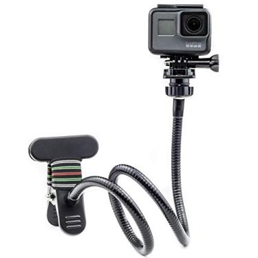 Imagem de DigiCharge Braçadeira flexível pescoço de ganso para câmera de ação com braço longo de 71 cm para GoPro Hero13 Hero12 Hero11 Max Hero10 Hero9 / DJI Osmo Action 5 4 3 / Hero 13 12 11 Mini 10 9 FUSION