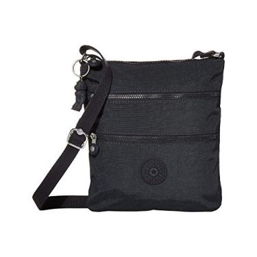 Imagem de Kipling Bolsa tiracolo feminina Keiko, Azul Bleu, 8"L x 9"H x 1.25"D, Mini bolsa tiraco...