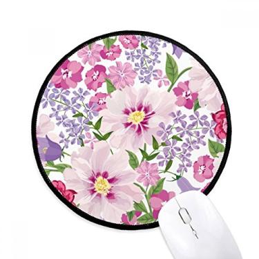 Imagem de DIYthinker Tapete de mouse para mesa de escritório com flores e desenhos do mar para computador