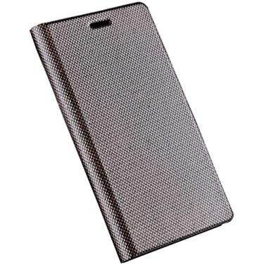 Imagem de KAPPDE Capa de telefone flip de couro, capa de celular anti-queda completa para iPhone 11/Apple 11 Series (textura de diamante) (cor: prata, tamanho: 5,8 polegadas)