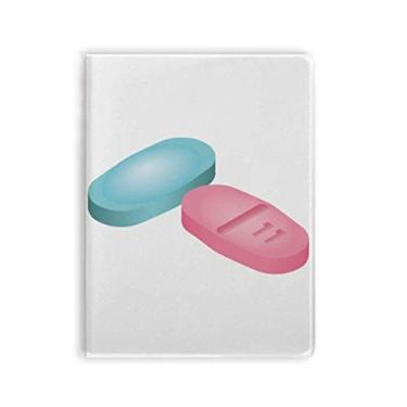 Imagem de Diário de capa macia para caderno com estampa de pílulas da Health Care Products
