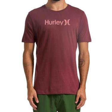 Imagem de Camiseta Hurley Oeo Solid Vinho