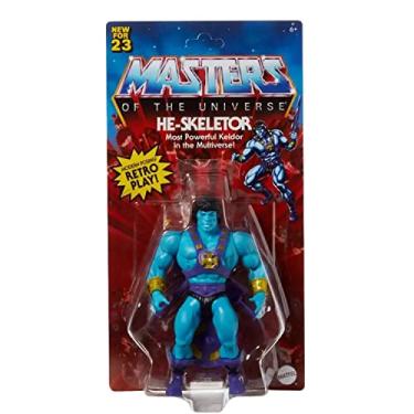 Imagem de Masters of the Universe Origins He-Skeletor Keldor 5.5‘ Action Figure, Blue