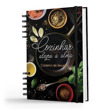 Imagem de Caderno de Receitas Com Capa Dura - Coleção - Black Elegance