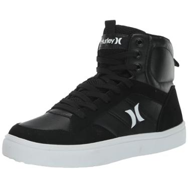 Imagem de Hurley Tênis feminino Break Hi-Top, Preto, 41