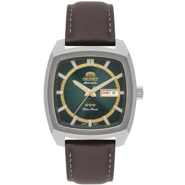 Imagem de Relógio Orient Masculino Ref: F49sc031 E1nx Automático Retangular Prateado