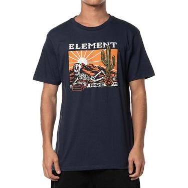 Imagem de Camiseta Element Dusk Sm24 Masculina Marinho