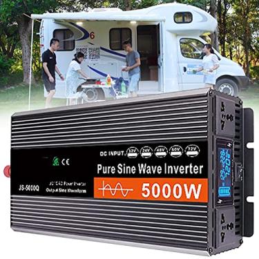 Imagem de 4000w 5000w 6000w Inversor Onda Senoidal Pura 12v/24v/48v/60v Para 220v Conversor Carro Inversor Energia, Amplamente Utilizado Em Home Theaters, Ferramentas Elétricas,5000W-60Vto220V