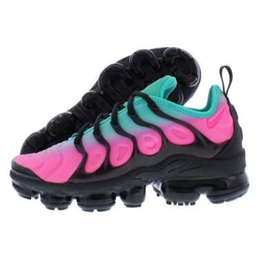 Imagem de Nike Tênis feminino Air Vapormax Plus tamanho 40, Pink Blast Clear Jade Preto, 40