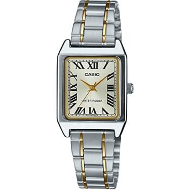 Imagem de CASIO Analógico LTP-V007SG-9B, multicolorido, pulseira