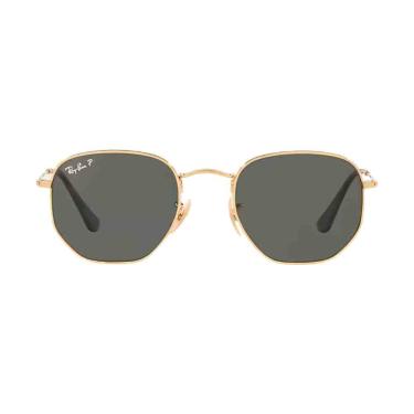 Imagem de Óculos de Sol Ray-Ban Hexagonal Dourado 0RB3548NL 001/5854
