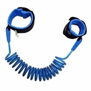 Imagem de Guia De Segurança Anti Perda Coleira Pulseira Pulso Criança - LIP, Azu