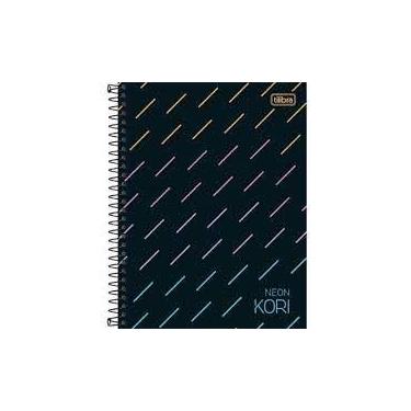 Imagem de Caderno Espiral Colegial 80F CD Neon - Tilibra