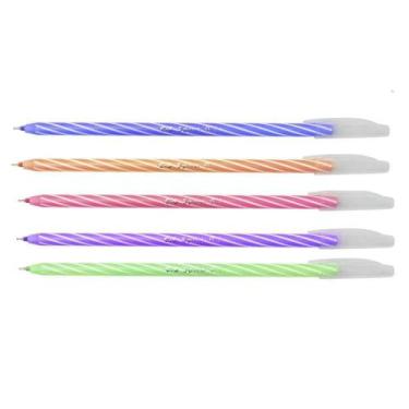 Imagem de Caneta Esferográfica Spiro 0.7mm Cores Sortidas  5un-Cis