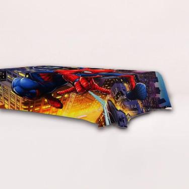 Imagem de Toalha de Mesa TNT Decoração Homem Aranha festa 1,40x1m - Piffer