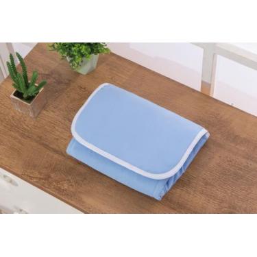 Imagem de Trocador Portatil Bebe Acolchoado Com Porta Fraldas Bolsa - DJB Enxova