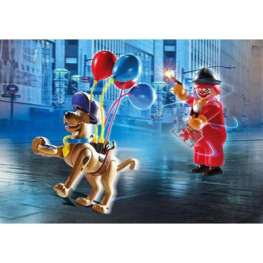 Imagem de Playmobil - scooby-doo! aventura com palhaço fantasma - Sunny Brinqued
