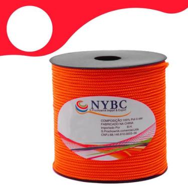 Imagem de Fio Náutico 2.5 Mm - Rolo C/ 100 Metros - Nybc, Laranja Neon Nº: 01