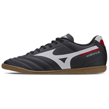 Imagem de Chuteira Futsal Masculina Mizuno Morelia Club IN, Preto, 38