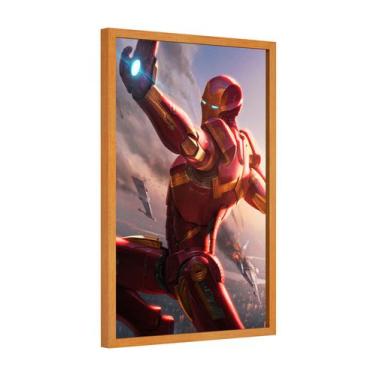 Imagem de Quadro decorativo - homem de ferro iron man - marvel - Cultture, 60x40