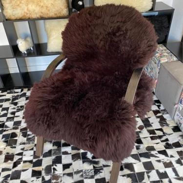 Imagem de Pelego Para Cadeiras Sofas Natural De Ovelha/Carneiro Extra Grande Marrom