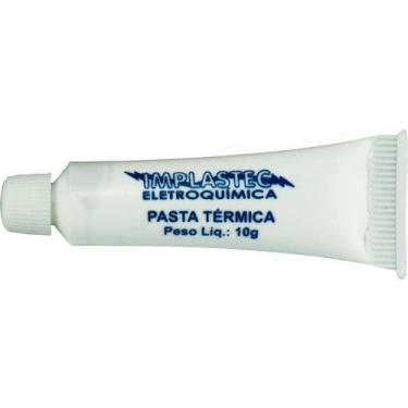 Imagem de Pasta Térmica Bisnaga Implastec PAPT1050CX 10g Branca
