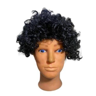 Imagem de Peruca Black power Preta Fantasia Carnaval Cosplay-  1 un - Blook