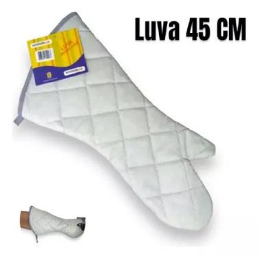 Imagem de Luva Cozinha Padaria Forno Suporta Alta Temperatura Cano Longo - N/A