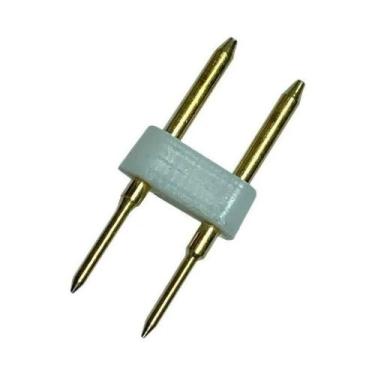 Imagem de Conector Emenda H Mangueira Fita LED Achatada Neon 2 Pinos - LED Force