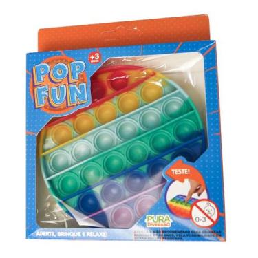 Imagem de Pop It Anti Stress Divertido Círculo Arco-Íris - Pop Fun - Yes Toys