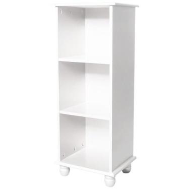 Imagem de Estante de Madeira Baixa com 2 Prateleiras Antique - 207 - Meyer, Laca