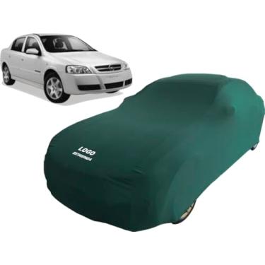 Imagem de Capa Para Cobrir Carro Chevrolet Astra Sedan Tecido Helanca (Verde)