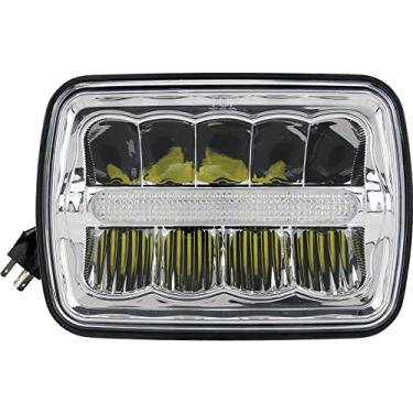 Imagem de Tiger Lights Luz de direção TL810 9V 5 x 7 LED 2,9 Amps, 35 Wattages, 3700 Lumens, inclui conector H4, combinação de luz Offroad Flood/Spot